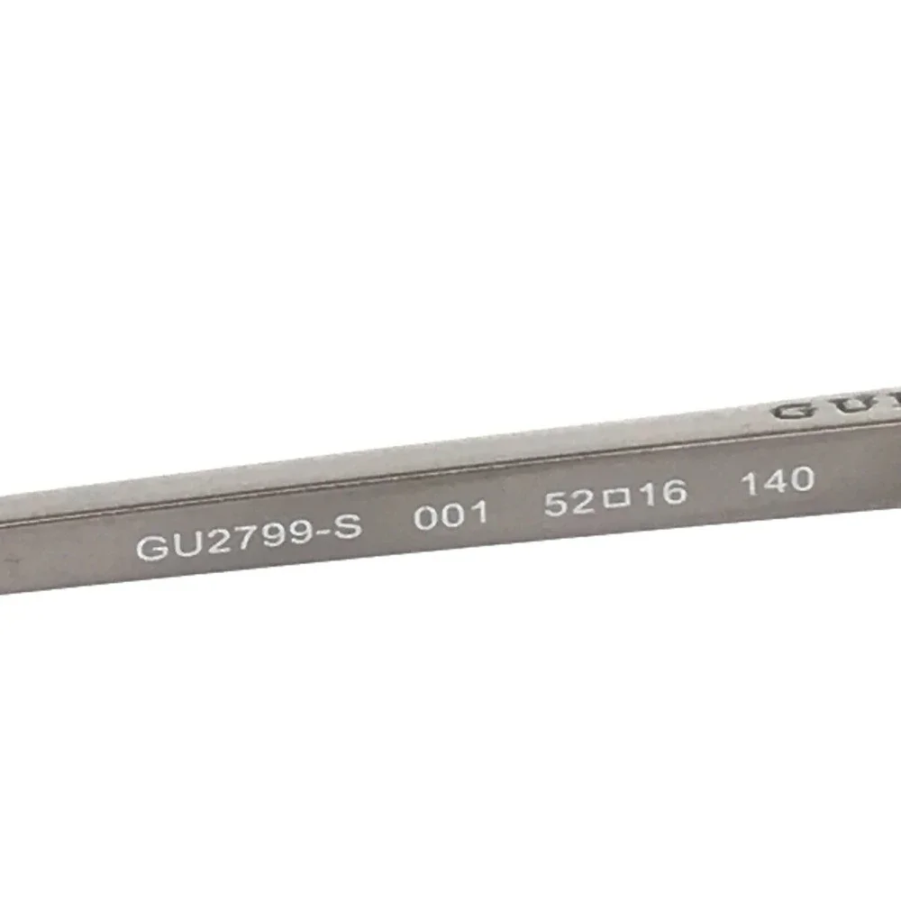 Guess Eyeglasses Frames GU2799-S 001 Black Gray Round Cat Eye Full Rim 52-16-140